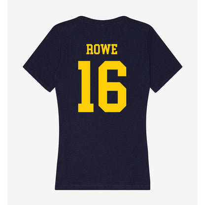 UCO - NCAA Baseball : Trevor Rowe - Women's V-Neck T-Shirt-1