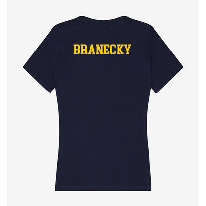 UCO - NCAA Football : Cameron Branecky - Women's V-Neck T-Shirt-1