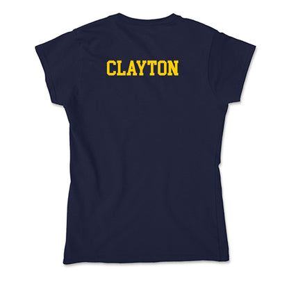 UCO - NCAA Women's Volleyball : Caroline Clayton - Soft Style Women’s T-Shirt-1