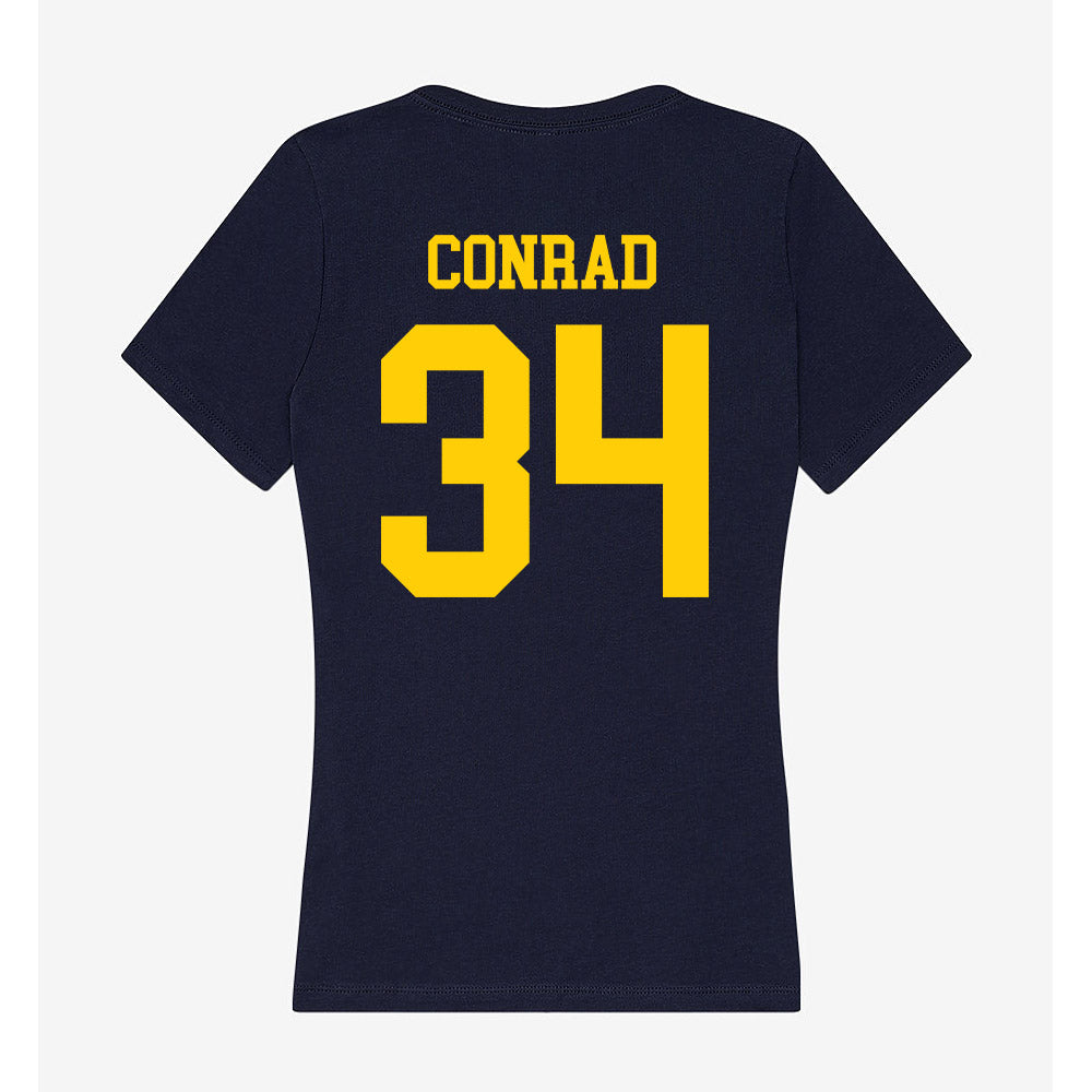 UCO - NCAA Football : Hudson Conrad - Women's V-Neck T-Shirt-1