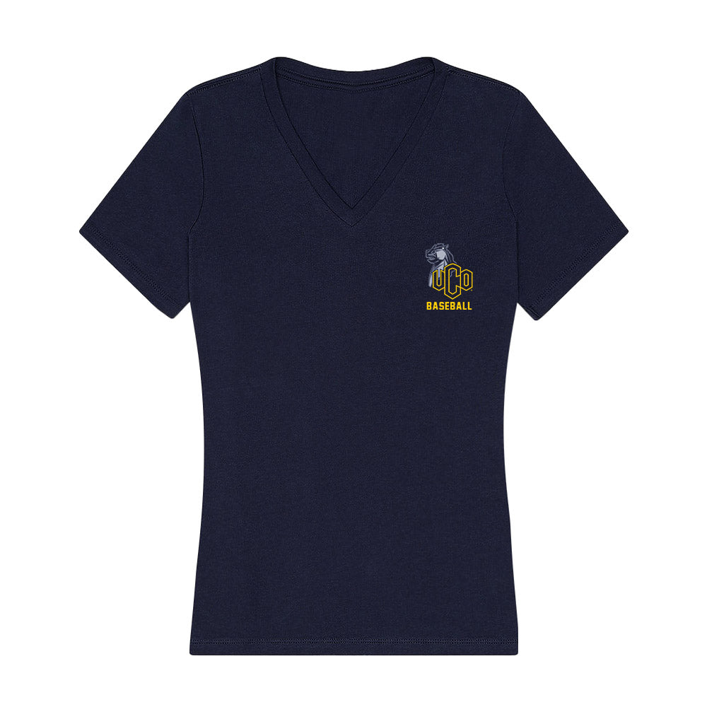 UCO - NCAA Baseball : Conner Chambers - Women's V-Neck T-Shirt-0