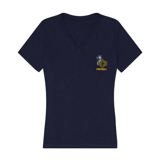 UCO - NCAA Football : Dev Mathews - Women's V-Neck T-Shirt-0