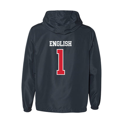 USI - NCAA Men's Soccer : Jacob English - Windbreaker-1