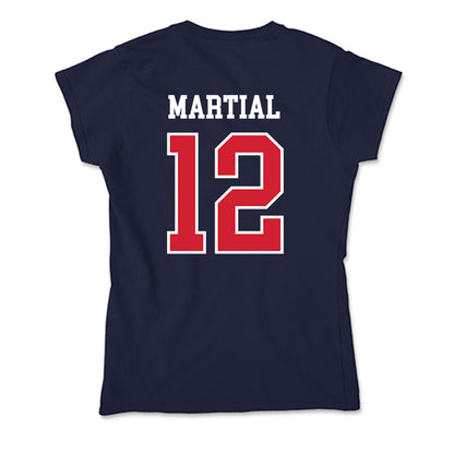 USI - NCAA Men's Soccer : Kristopher Martial - Soft Style Women’s T-Shirt-1