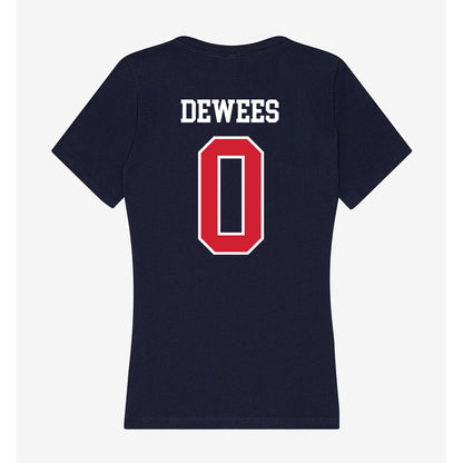 USI - NCAA Baseball : Dane DeWees - Women's V-Neck T-Shirt-1