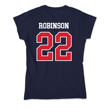 USI - NCAA Women's Soccer : Hailey Robinson - Soft Style Women’s T-Shirt-1