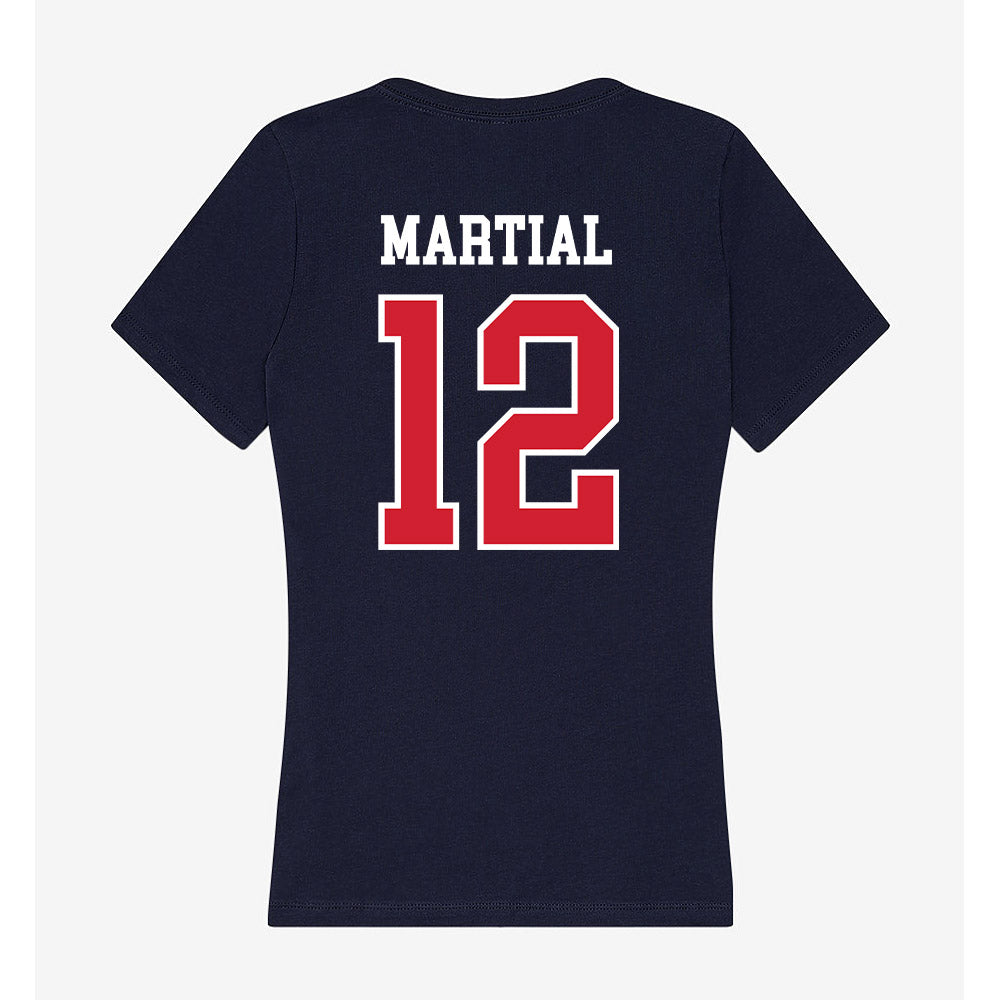 USI - NCAA Men's Soccer : Kristopher Martial - Women's V-Neck T-Shirt-1