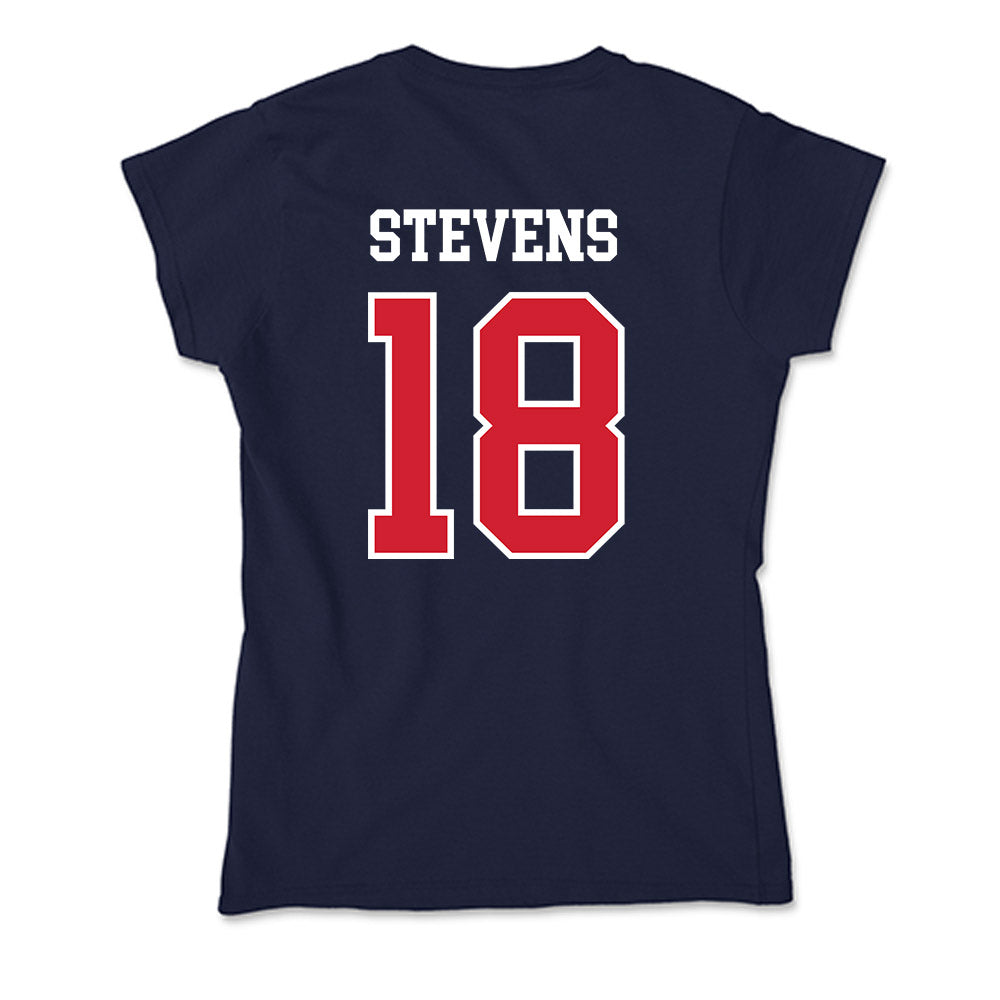 USI - NCAA Men's Soccer : Virgil Stevens - Soft Style Women’s T-Shirt-1