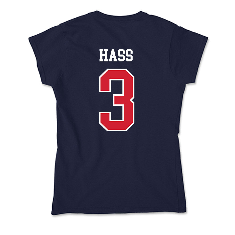 USI - NCAA Women's Soccer : Olivia Hass - Soft Style Women’s T-Shirt-1