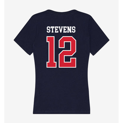 USI - NCAA Men's Soccer : Nolan Stevens - Women's V-Neck T-Shirt-1