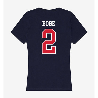 USI - NCAA Women's Basketball : Ella Bobe - Women's V-Neck T-Shirt-1