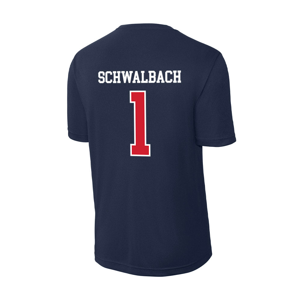 USI - NCAA Women's Soccer : Merrick Schwalbach - Activewear T-Shirt-1