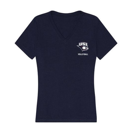 USI - NCAA Women's Volleyball : Ava Carpenter - Women's V-Neck T-Shirt-0