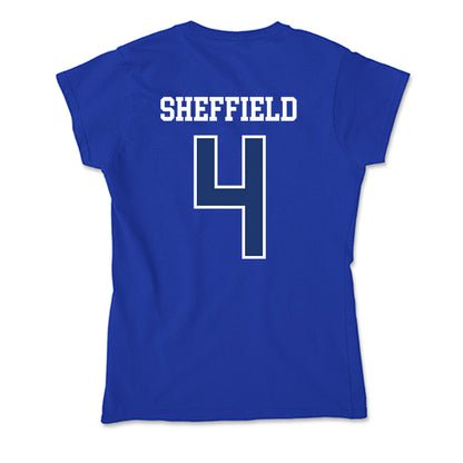 FGCU - NCAA Baseball : Andrew Sheffield - Soft Style Women’s T-Shirt-1