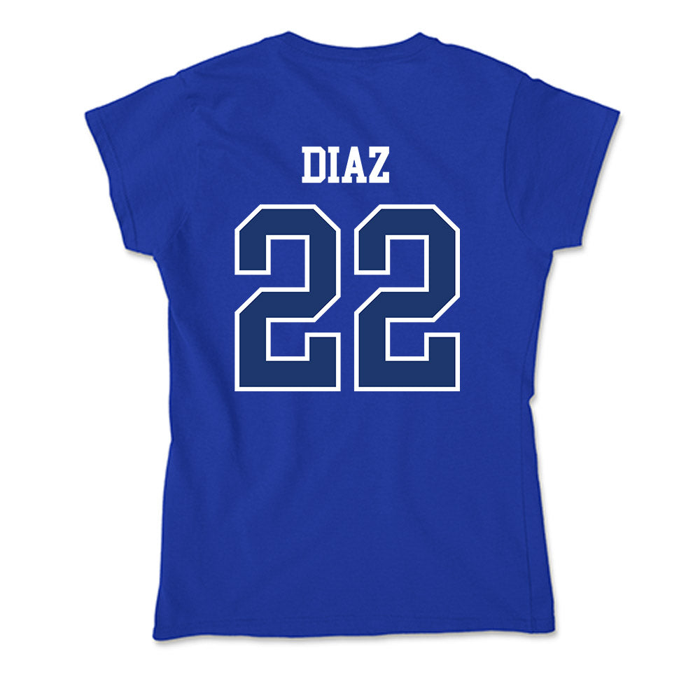 FGCU - NCAA Baseball : Christopher Diaz - Soft Style Women’s T-Shirt-1