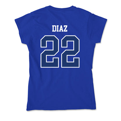 FGCU - NCAA Baseball : Christopher Diaz - Soft Style Women’s T-Shirt-1