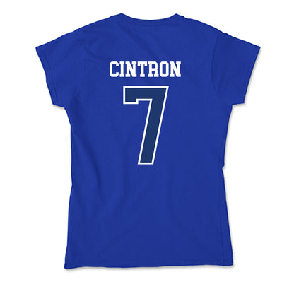 FGCU - NCAA Women's Soccer : Ariana Cintron - Soft Style Women’s T-Shirt-1