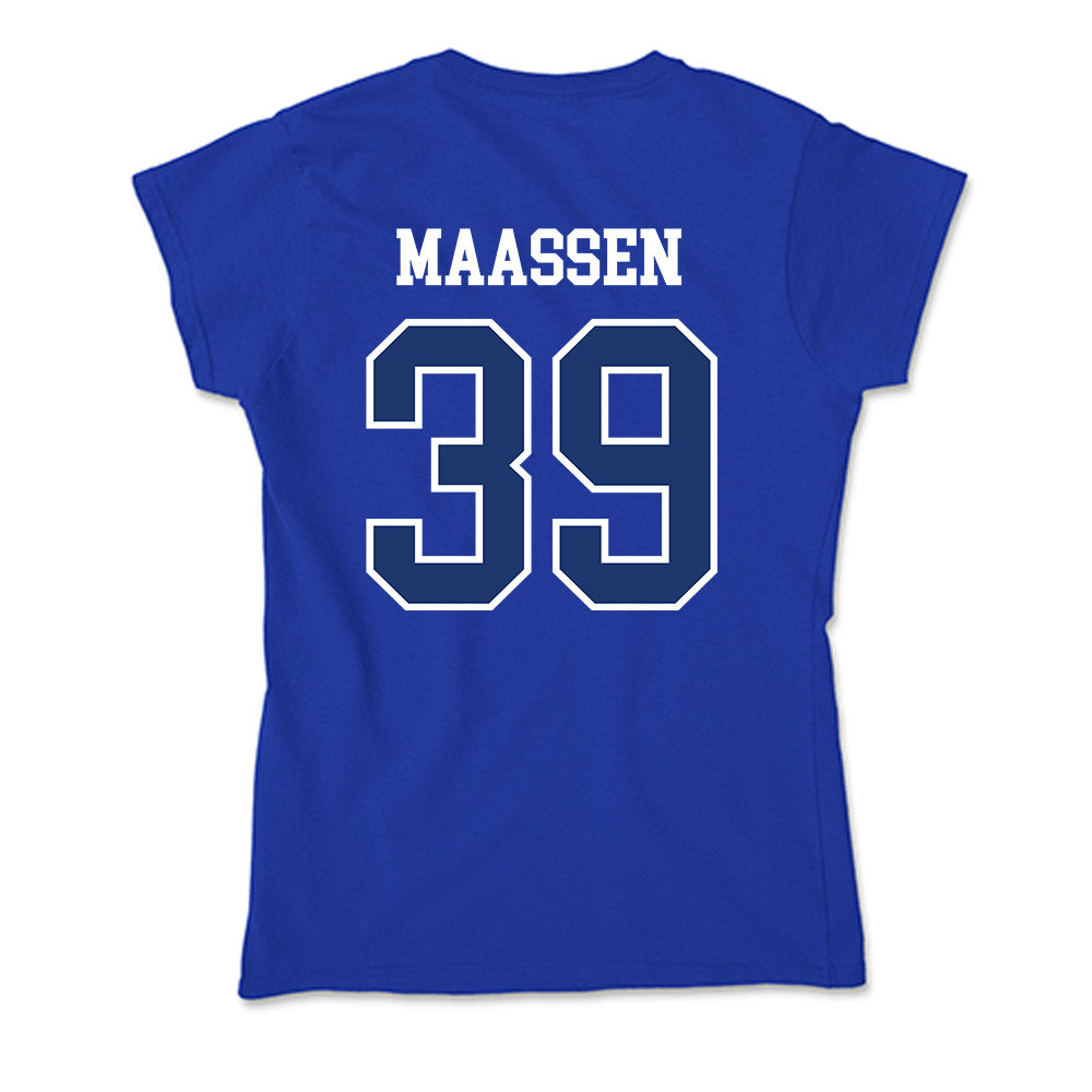 FGCU - NCAA Baseball : Jonathan Maassen - Soft Style Women’s T-Shirt-1