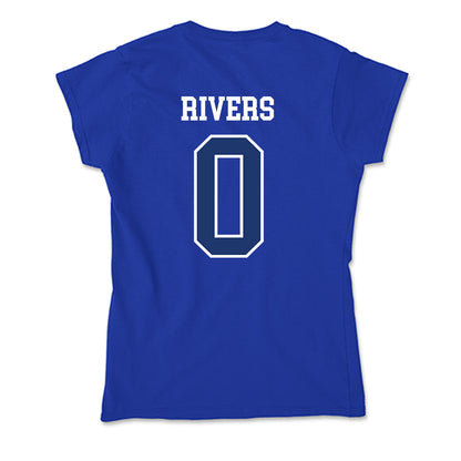 FGCU - NCAA Men's Basketball : Dakota Rivers - Soft Style Women’s T-Shirt-1