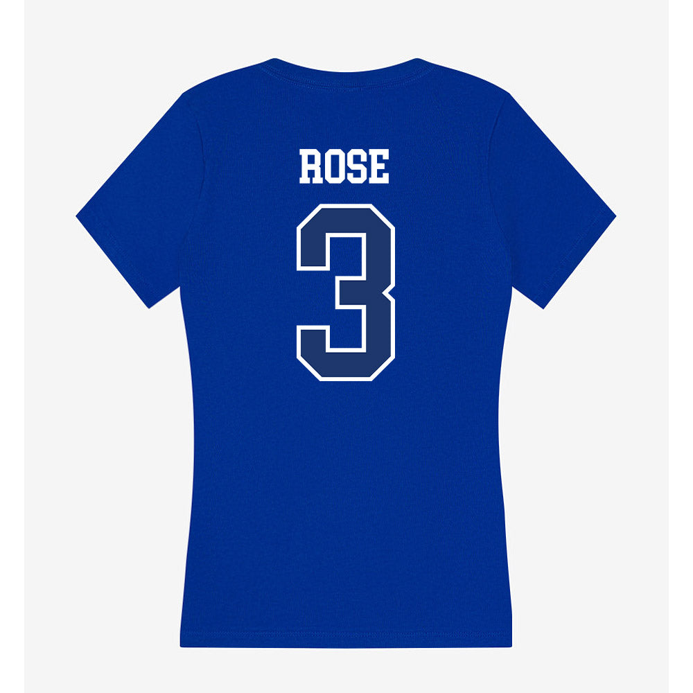 FGCU - NCAA Baseball : Jaden Rose - Women's V-Neck T-Shirt-1