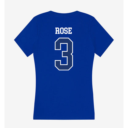 FGCU - NCAA Baseball : Jaden Rose - Women's V-Neck T-Shirt-1