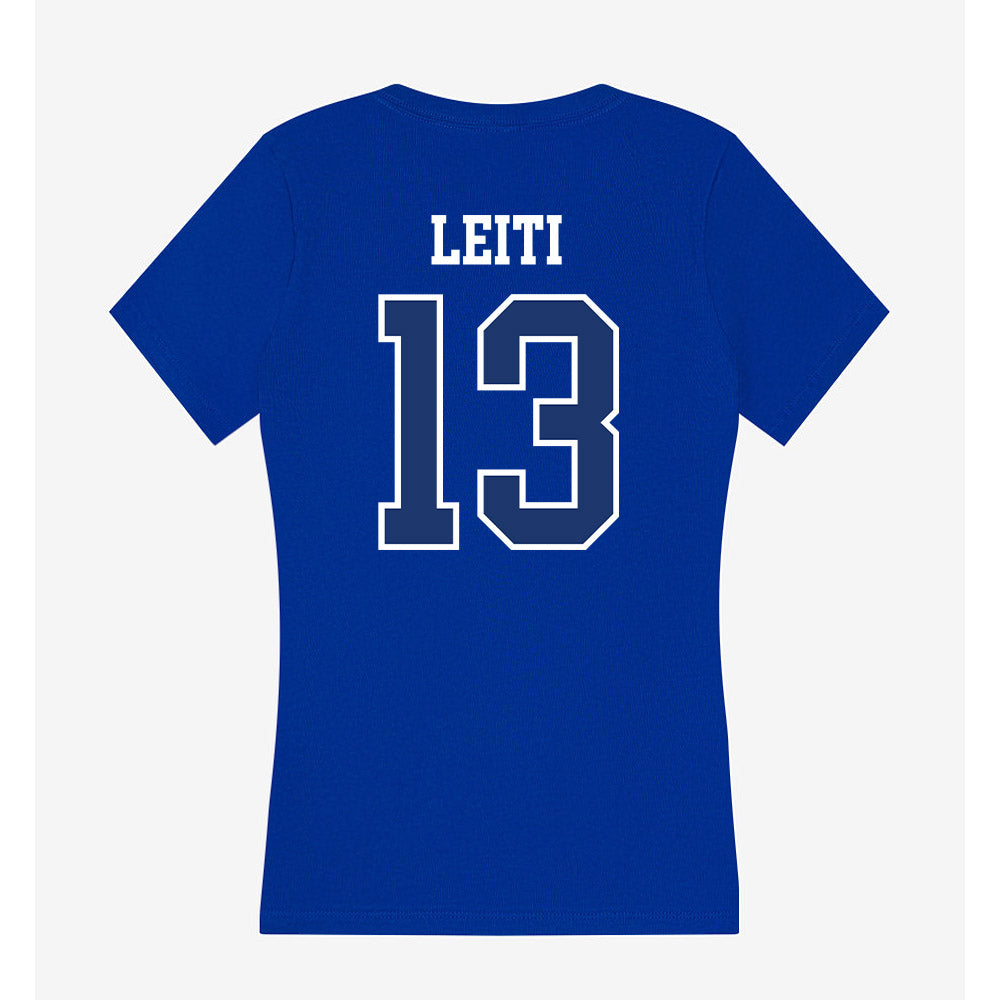 FGCU - NCAA Softball : Mackenzie Leiti - Women's V-Neck T-Shirt-1