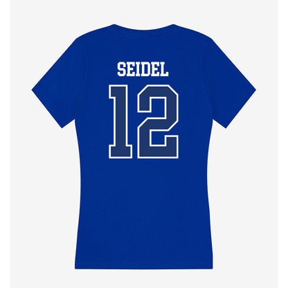 FGCU - NCAA Baseball : Drew Seidel - Women's V-Neck T-Shirt-1