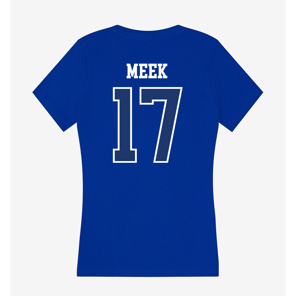 FGCU - NCAA Softball : Tiffany Meek - Women's V-Neck T-Shirt-1