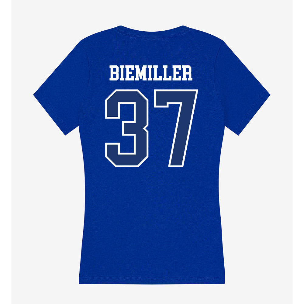 FGCU - NCAA Baseball : Reed Biemiller - Women's V-Neck T-Shirt-1