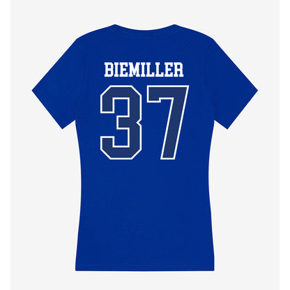 FGCU - NCAA Baseball : Reed Biemiller - Women's V-Neck T-Shirt-1