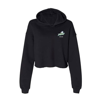 FGCU - NCAA Women's Soccer : Lindsay Fulop - Women's Crop Fleece Hooded Sweatshirt-0