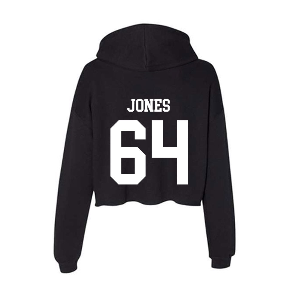 UNK - NCAA Football : Colin Jones - Women's Crop Fleece Hoodie-1