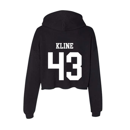 UNK - NCAA Football : Drew Kline - Women's Crop Fleece Hooded Sweatshirt-1