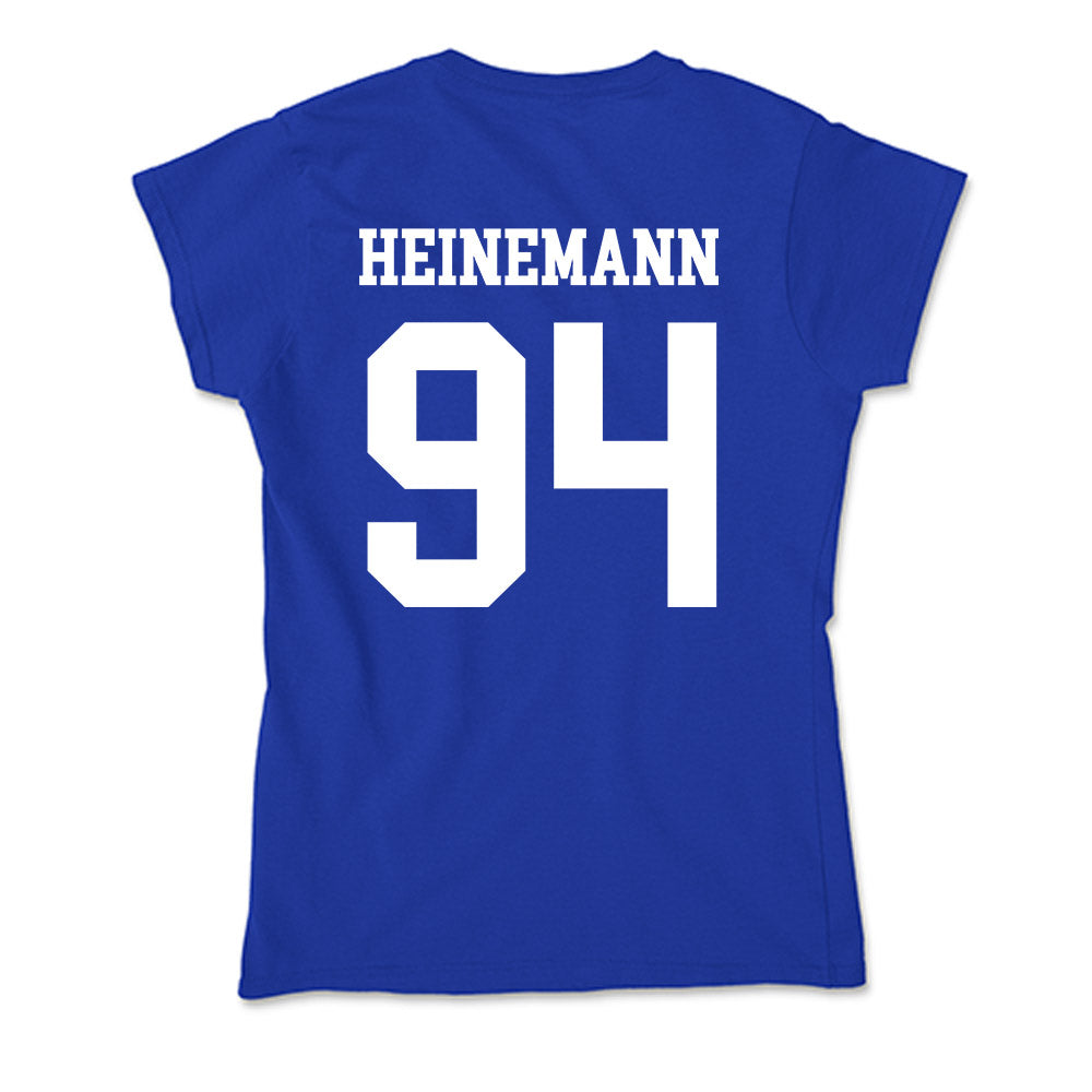 UNK - NCAA Football : Weston Heinemann - Soft Style Women’s T-Shirt-1