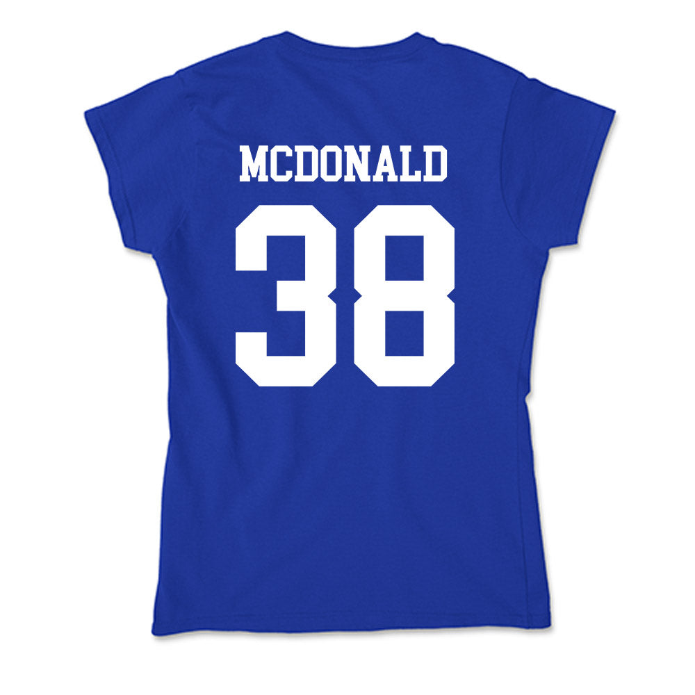 UNK - NCAA Football : Griffin McDonald - Soft Style Women’s T-Shirt-1