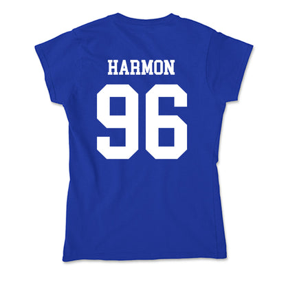 UNK - NCAA Football : Brock Harmon - Soft Style Women’s T-Shirt-1