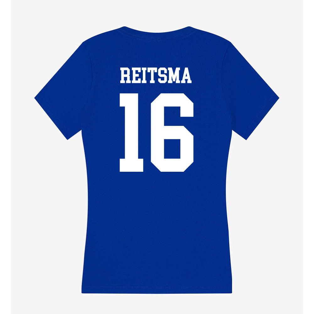 UNK - NCAA Women's Soccer : Vanna Reitsma - Women's V-Neck T-Shirt-1