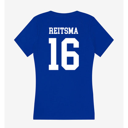 UNK - NCAA Women's Soccer : Vanna Reitsma - Women's V-Neck T-Shirt-1