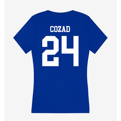 UNK - NCAA Football : Ty Cozad - Women's V-Neck T-Shirt-1