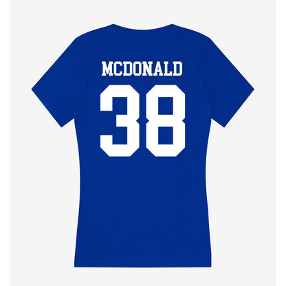 UNK - NCAA Football : Griffin McDonald - Women's V-Neck T-Shirt-1