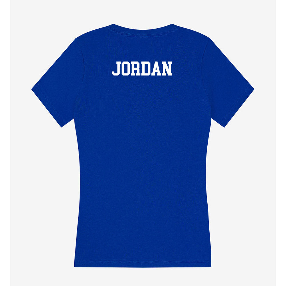 UNK - NCAA Men's Track & Field : Griffin Jordan - Women's V-Neck T-Shirt-1