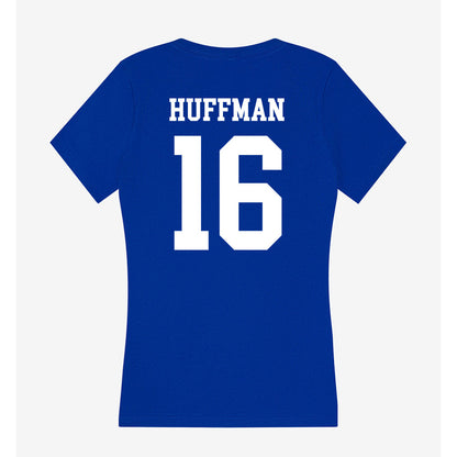 UNK - NCAA Football : Caden Huffman - Women's V-Neck T-Shirt-1