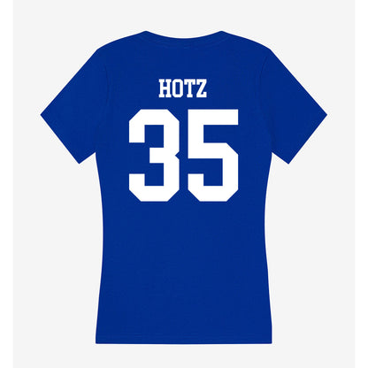 UNK - NCAA Football : Carter Hotz - Women's V-Neck T-Shirt-1