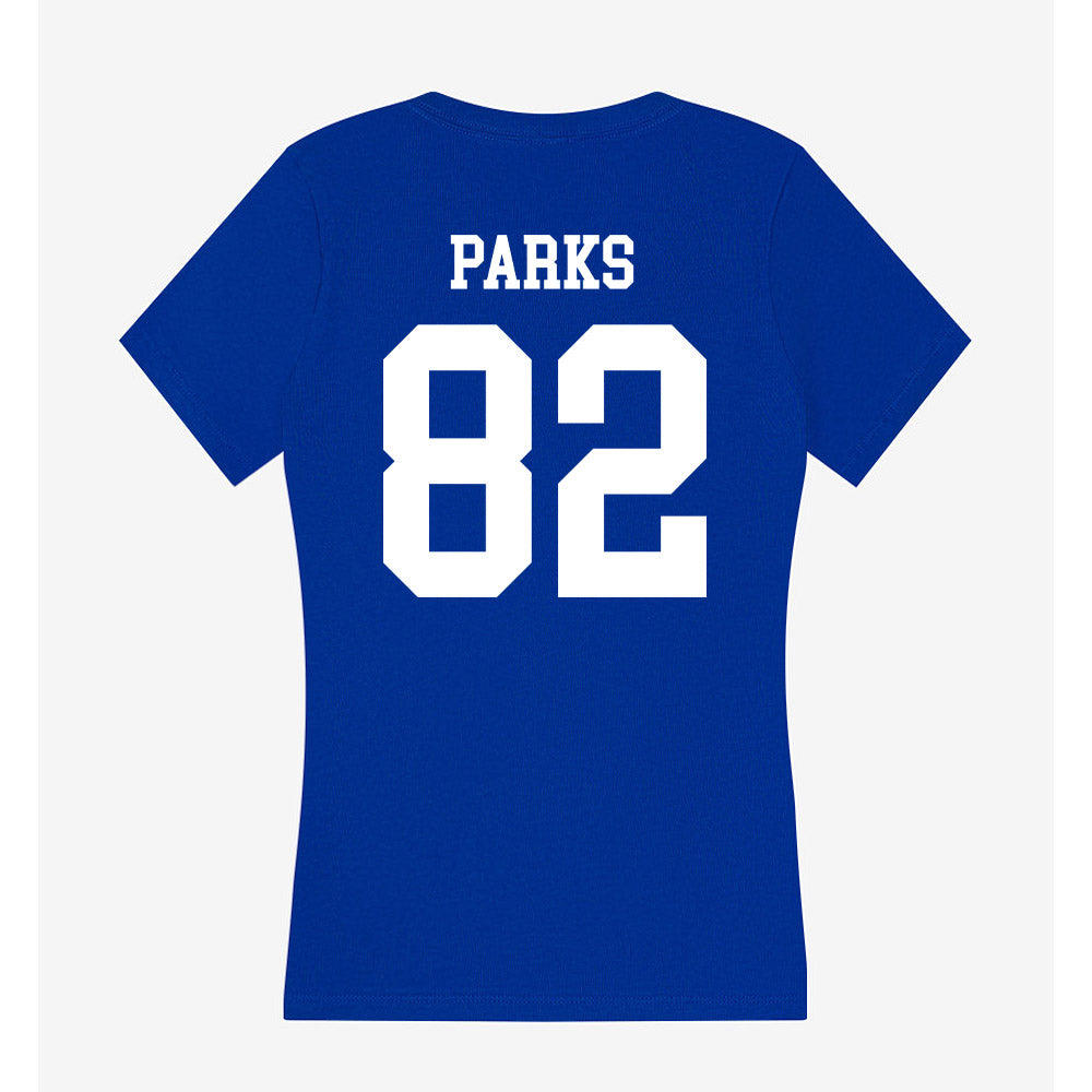 UNK - NCAA Football : Alex Parks - Women's V-Neck T-Shirt-1