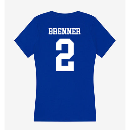 UNK - NCAA Women's Volleyball : Mia Brenner - Women's V-Neck T-Shirt-1
