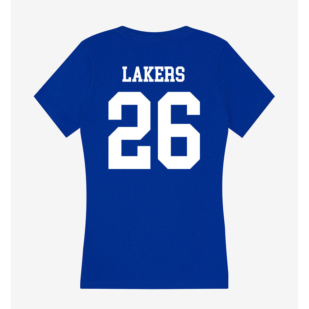 UNK - NCAA Football : Bryce Lakers - Women's V-Neck T-Shirt-1