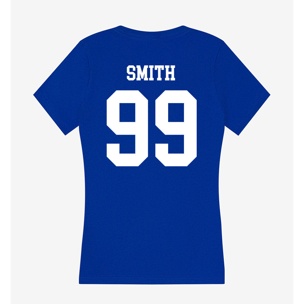 UNK - NCAA Football : Alijah Smith - Women's V-Neck T-Shirt-1