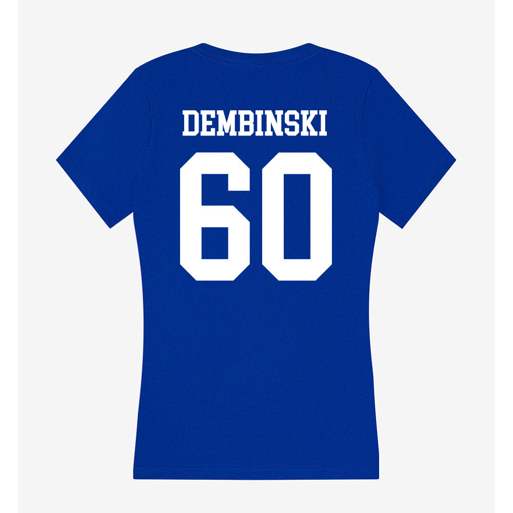 UNK - NCAA Football : Cael Dembinski - Women's V-Neck T-Shirt-1