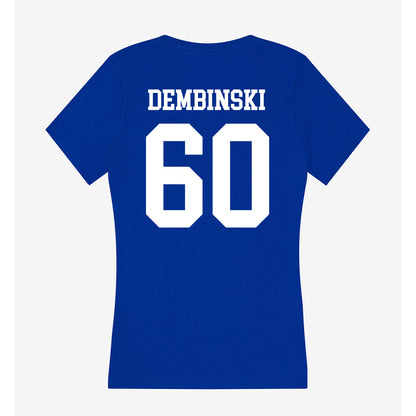 UNK - NCAA Football : Cael Dembinski - Women's V-Neck T-Shirt-1