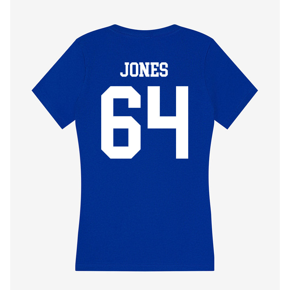 UNK - NCAA Football : Colin Jones - Women's V-Neck T-Shirt-1